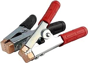 Heavy Duty 1000A Battery Jumper Cable Clamp Clip Booster Lead Electrical 2pcs Red&Black