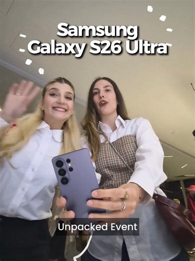 #ad Τόσα πολλά που θα ανακαλύψουμε μαζί για τις νέες συσκευές της @Samsung Greece ✨️ Κάνε την προπαραγγελία σου για το #GalaxyS26Ultra μέχρι τις 10 Μαρτίου, για να επωφεληθείς από τις προσφορές ✨ #GalaxyBuds4Pro #ExploreGalaxy #SamsungPartner