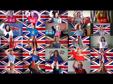 Makaton - GOD SAVE THE QUEEN (National Anthem) - Singing Hands & the Makaton Tutor Choir