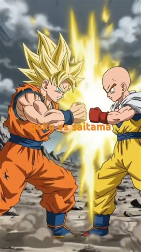 goku vs saitama