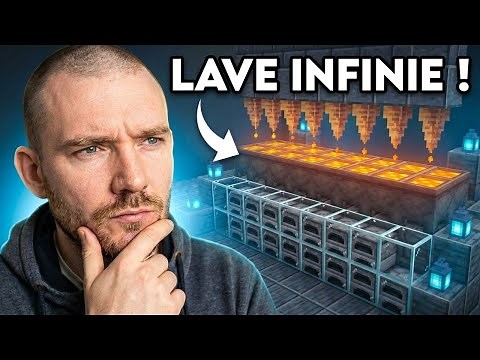 Four Automatique ULTRA EFFICACE avec Lave Infinie ! 🔥 (Minecraft 1.20)