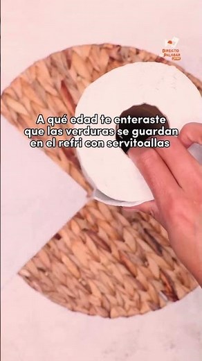 Trick for storing vegetables in the refrigerator