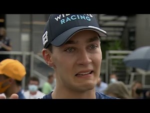 George Russell CRYING after Scoring 1st Points for Williams
