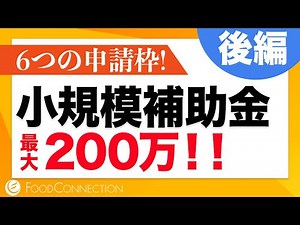 【後編】小規模事業者持続化補助金2022、6つの申請枠をわかりやすく解説！｜後半