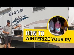 How to Winterize Your RV with Antifreeze (Protect Those Pipes!)
