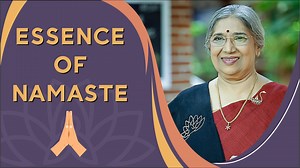 4.9K views · 190 reactions | Namaste- this simple word has great significance and rich history. Due to COVID-19 the whole world has accepted this as the safest greeting gesture. In this video, Dr. Hansaji Yogendra explains the essence and meaning of Namaste. | The Yoga Institute | Facebook