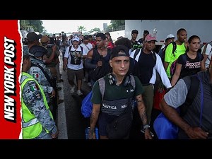 MASSIVE migrant caravan headed for northeastern Mexico, NOT the US