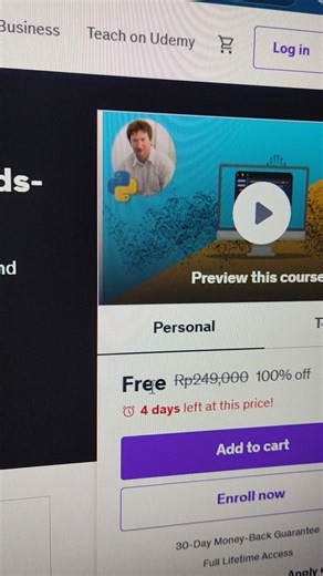 Kursus Python Gratis untuk Pemula dengan Sertifikat