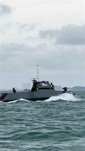 184K views · 799 reactions | In this bonus episode of “Small But Mighty”, we go behind the scenes to learn more about the Navy's new Maritime Security Unmanned Surface Vessel (MARSEC USV) from 3SG Jordan Thng! #SingaporeNavy #Unmanned #USV #maritime | Republic of Singapore Navy | Facebook