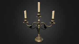 Candelabra - Download Free 3D model by AndreiVNK