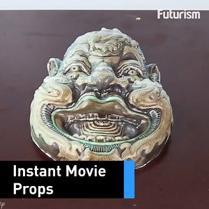 487K views · 5.3K shares | Prop artists can now make highly detailed pieces in seconds. | Futurism | Facebook