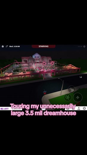 Touring my unnecessarily large 3.5 mil dreamhouse