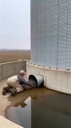 ⚠️ Giant Catfish Dragged Out of the Silo Pipe! #fishing #wels #extreme #europeIn a massive European farm setting, a worker investigates the drainage pipe coming from the base of a huge grain silo. He is instantly attacked and dragged by a gigantic Wels Catfish hiding inside! The sheer size of the fish and the intense struggle make this a heart-stopping moment of urban fishing in a rural setting. Watch for the second giant fish already waiting outside! End Screen Script: SILO MONSTER CAUGHT Pinne