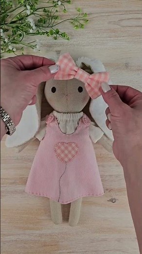 Bunny Doll Sewing Pattern (PDF) | Plush Tutorial