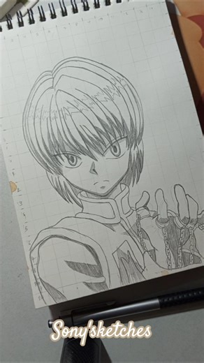 Drawing Kurapika✨ || Hunter X Hunter 🎨#shorts #hunterxhunter #kurapikaedit #anime