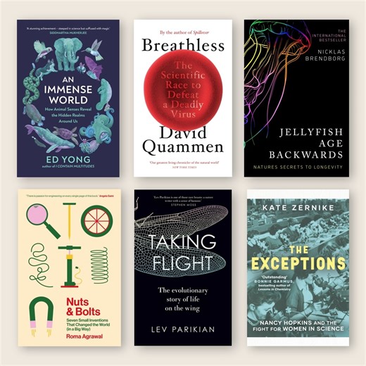 56 reactions · 11 shares | There's only one week to go until we announce the winner of the Royal Society Trivedi Science Book Prize! Remind yourself of the six incredible reads that are up for the Prize, and join us online on Wednesday 22 November to find out who will take the top spot: https://royalsociety.org/science-events-and-lectures/2023/11/science-book-prize-award-ceremony/ | The Royal Society | Facebook