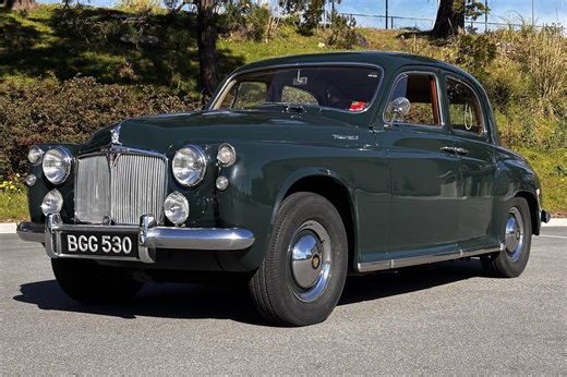 1958 Rover P4 105S - 4-Speed Manual, Straight-6 Power, Rear-Hinged Back Doors, First Post-War Rover Model