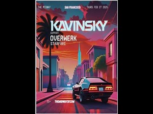 Kavinsky FULL SHOW LIVE @ The Midway 2025