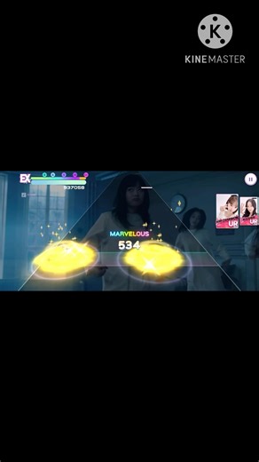 Crazier LE SSERAFIM Rhythm Hive gameplay #kpop #rhythmhive #lesserafim
