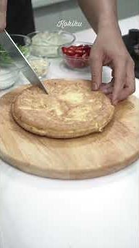 Protein-Packed Egg Tofu Omelette with Black Pepper Sauce! 🍳🔥