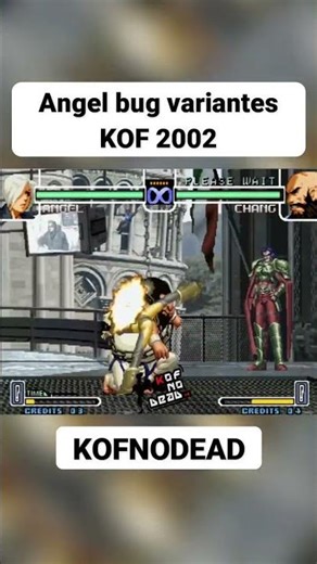 Angel bug variantes KOF 2002 #kofnodead #arcade #reels #kof #shorts #kof2002 #snk #retrogaming