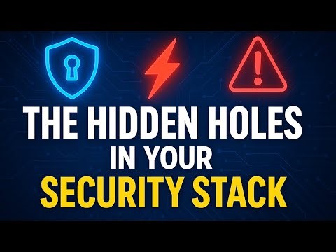 🔥 "The Hidden Holes in Your Security Stack