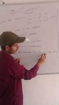 12 maths, ncert chapter no:-3, exercise 3.1 question 1 solution #mathproblems # matrix #12 class