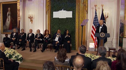 Biden pays tribute to Grateful Dead, Bonnie Raitt and Coppola in DC