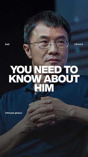 [sei] on Instagram: "[Qi Lu]'s journey is the epitome of sacrificing short-term pleasure for long-term gain. from humble beginnings in rural China to becoming one of the most influential tech leaders in the world. Lu's story is a testament to the power of perseverance. he turned down immediate comfort and instead dedicated himself to hard work and relentless learning. His success wasn’t just about talent—it was about the discipline to prioritize his long-term vision over temporary satisfaction. 