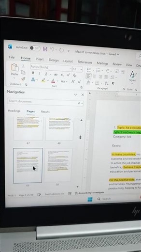 How to navigates one page to others, or jump one page to another quickly in Microsoft Word #shortcut