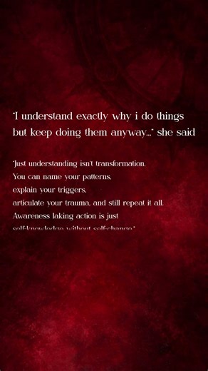 Knowing Your Patterns Won’t Change Them