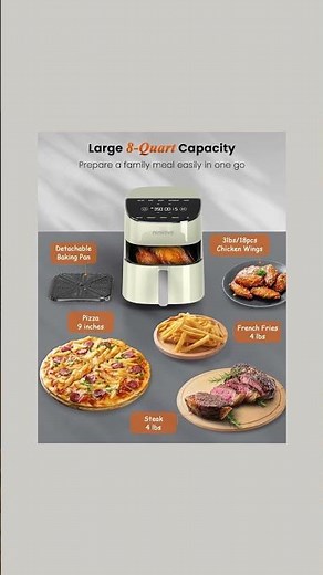 Nuwave Brio Plus 8 Qt Air Fryer Test — Crispy Results Every Time!