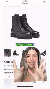 9.8K views · 423 reactions | My new favorite combat boot!!  ☁ Comfy Shock-Absorbing Insoles  Durable Rubi® Metal Zippers  Easy Shipping & Returns | Thursday Boot Company | Facebook