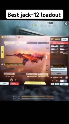 best loadout for jack 12 rising ashes in call of duty mobile (ALCATRAZ highlight)
