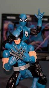 Review 2 pack Spider-Man y Wolverine 4 fantásticos. #spiderman #wolverine #marvellegends