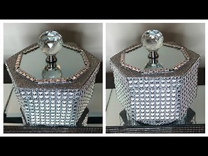 DOLLAR TREE DIY - KEEPSAKE BOX | JEWELRY BOX