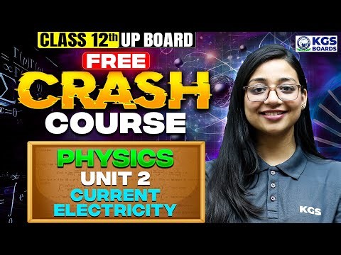 Class 12th UP Board 2026 | Free Crash Course | Physics | Unit 2 | Current Electricity | Pragya Ma'am