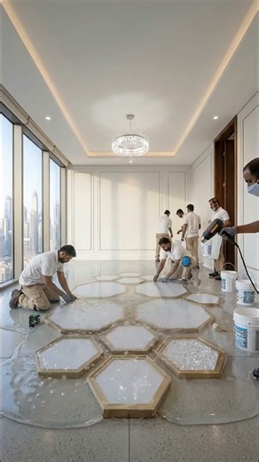 Luxury LED Epoxy Floor Transformation | Resin Floor Design