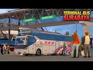 Review Terminal Purabaya ETS2 Mod Indonesia Map JOWO + Laksana XHD SR2