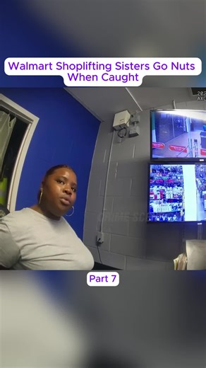 Walmart Shoplifting Sisters Go Nuts When Caught (7) | Walmart