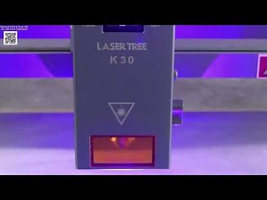 Test LASER TREE K30 30W Laser Module | CNC Engraver Cutting Review Aliexpress