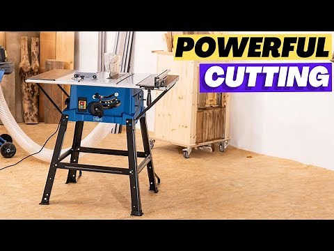 The Perfect & Powerful Table Saw: Scheppach HS110 | Review 2024 - 2025