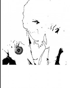 Shah Rukh Khan sketch using Python | python shorts code | #CodingTips #coding #python