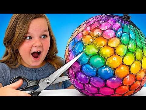 Popping Our Giant DIY Stress Ball