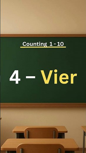 🇩🇪 Learn to Count from 1 to 10 in German!