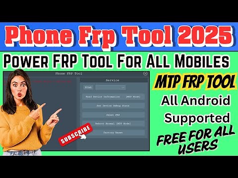 Unlock Any Android Phone in Seconds! Phone FRP Tool V1.0 – Free 2025