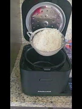Making plain sushi rice in KitchenAid Rice & Bean Cooker