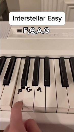 Interstellar Easy Tutorial #piano #pianotutorial #easy #interstellar