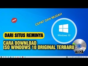 How to download the latest original Windows 10 ISO file (from the official website)