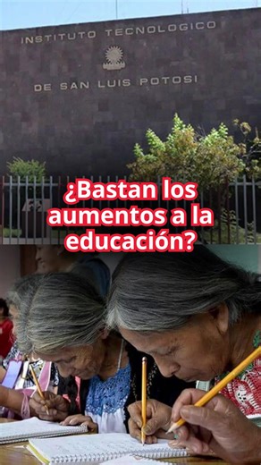 Aumentan recursos para el sistema educativo en SLP en 2026 El sistema educativo de San Luis Potosí contará con incrementos presupuestales para 2026, de acuerdo con el proyecto presentado, con el objetivo de atender distintas áreas del sector educativo en el estado. 👉 Aunque se prevén aumentos, especialistas advierten que podrían ser insuficientes para cubrir todas las necesidades actuales. #SLP #Educación #Presupuesto2026 #SistemaEducativo #NoticiasSLP #PulsoSLP